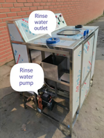 Machine de remplissage d'eau en bouteille QGF-150 18,9L 20L, système de remplissage d'eau de 5 gallons, lavage-remplissage-bouchage pour équipement de boissons