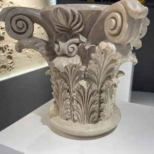 Đế Cột Đá Cẩm Thạch La Mã Trang Trí Hiện Đại Và Thủ Đô - Product Image 2