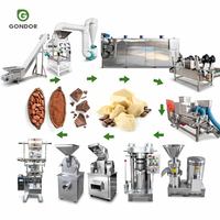 Unité complète automatisée d'alcalinisation de poudre, machine de production de cacao en vrac, ligne de traitement automatisée pour la fabrication de fèves de cacao