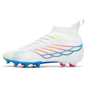 Nuevo Estilo Botas de Fútbol Juveniles para Exteriores con Tacos Largos, de Caña Alta, para Competición, Venta al por Mayor, Cómodas para Césped Plus - Product Image 3