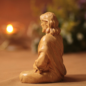 Adornos de Jesús en Oferta para Decoración del Hogar JSA16, Decoración Cristiana para Sala de Estar, Artesanías de Resina JSA16, Adornos de Resina de Dios Jesús JSA1 - Product Image 2