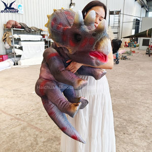 Marioneta <span class=keywords><strong>de</strong></span> Dinosaurio Triceratops Bebé Animatrónico <span class=keywords><strong>de</strong></span> <span class=keywords><strong>Espuma</strong></span> <span class=keywords><strong>de</strong></span> Goma <span class=keywords><strong>de</strong></span> Silicona, L=1.5m, Control Manual, Juguete <span class=keywords><strong>de</strong></span> Simulación <span class=keywords><strong>de</strong></span> Dinosaurio para Niños, Regalos - Product Image 3