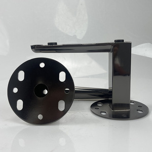 Pieds de canapé en métal Luye Hardware D0119, couleur bronze titane, supports de meubles, pieds de table basse, pieds de meuble TV, pieds de tiroir - Product Image 1
