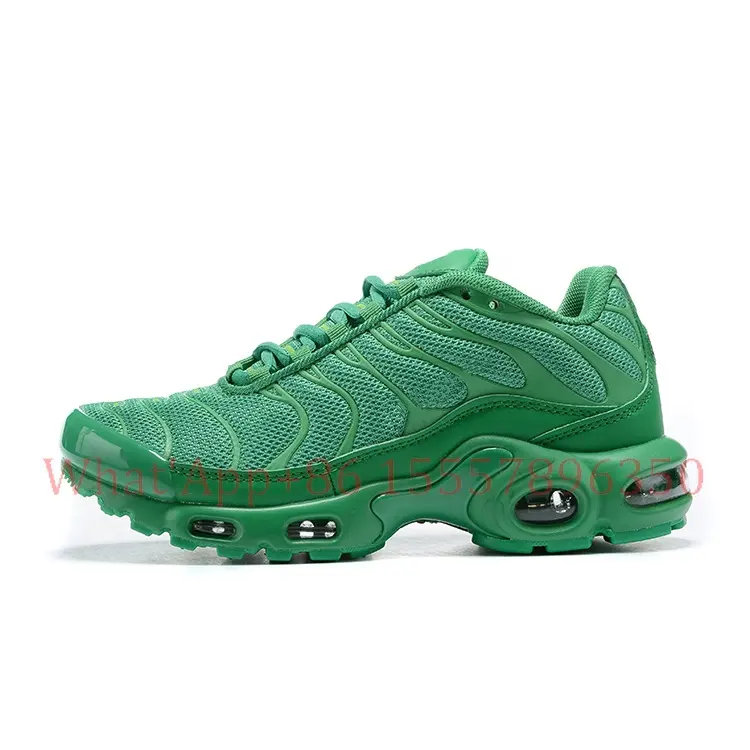 Green TN sneakers with original logo max air cushion trainers drop shipping plus top high quality men tn running shoes EU40-46