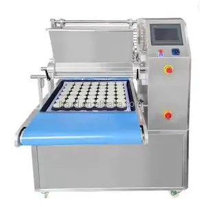 Macchina per la produzione di torte per biscotti industriale elettrica automatica Macaron Cookie Depositor Cup Cake Make Machine