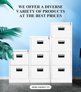 Vendita calda 4 cassetti documenti schedario in acciaio schedario verticale armadio in metallo a 4 cassetti - Product Image 2