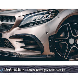 Couvercle de garde-boue en carbone pour <span class=keywords><strong>Mercedes</strong></span> W205 C205 Sport C43 AMG 2019 2020 - Product Image 3