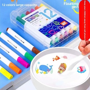 Paquete de bolígrafos de dibujo mágico de 12 colores para niños, bolígrafos mágicos para pintar al agua, crear bolígrafos mágicos de tinta flotante, juego de garabatos, juguetes artísticos - Product Image 2