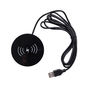Wireless Charging Pad QC3.0 PD 10W Fast Charging For Apple Huawei Phones Desktop Embedded <b>With</b> <b>USB</b> Port - Product Image 2