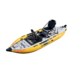 Nouveau design de kayak gonflable pour adultes, adapté à la pêche, au surf, au canoë et à l'aviron, avec propulsion par aileron - Product Image 1
