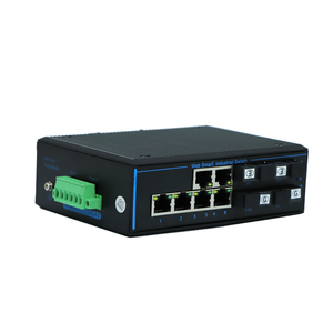 Switch Industrial WEB NMS de Alta Calidad y Bajo Precio, Gigabit, 4 Puertos Ópticos, 6 Puertos Eléctricos SFP, Compatible con Port Mirroring y ERPS - Product Image 4