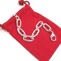 Bracelet à breloques en argent plaqué 14 carats pour enfants, classique espagnol, avec zircon, élégant, exquis, cadeau de fête