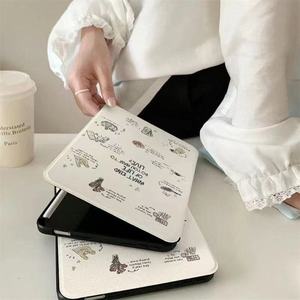 ภาพวาดสีน้ำมันการ์ตูน 360 °   เคสอะคริลิคแบบหมุนได้, ฝาครอบป้องกันรอยขีดข่วนสำหรับไอแพดแอร์ 4/5/6/7, ไอแพดโปร 11 นิ้ว, ไอแพด 10 - Product Image 3