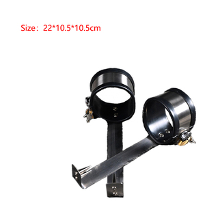 Esposas de Tobillo Metálicas <span class=keywords><strong>para</strong></span> BDSM, Juguetes Sexuales <span class=keywords><strong>para</strong></span> Adultos, Accesorios SM, Hebilla de Sujeción, Esposas Fijas <span class=keywords><strong>para</strong></span> Hombres, Mujeres y Parejas - Product Image 6