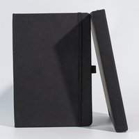 Carnet personnalisé A5 en cuir PU souple épais Journal académique de direction avec couverture rigide Cadeau parfait pour les étudiants universitaires