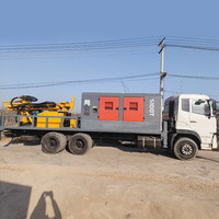 Prix d'usine TDS Kw200, foreuse portable montée sur camion, profondeur de 200 mètres, avec moteur à engrenages