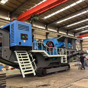 Crawler penghancur batu kapur seluler, penghancur batu, peralatan penghancur batu perayap untuk pertambangan dan Pengangkutan - Product Image 5