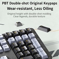 UGREEN 108 Tombol Keyboard Mekanik Berkabel KU103 Red Switch PBT Keycaps Kabel Tipe C Keyboard Gaming Kantor