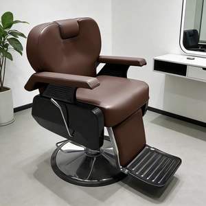 Sillas de Peluquería, Sillas de Salón de Belleza, Sillas Giratorias Ajustables para Cortar el Cabello, Nuevos Modelos Plegables - Product Image 4