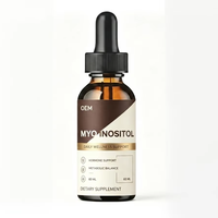 Grossiste OEM – Gouttes liquides multivitaminées Myo-Inositol pour l'équilibre hormonal féminin – Marque privée – Sans gluten – Naturel – 2 ml