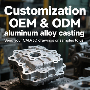Customized Professional OEM <strong>Machining</strong> As-Cast Aluminum <strong>Casting</strong> <strong>CNC</strong> Lathe Parts Aluminum Alloy <strong>Casting</strong> Services - Product Image 3
