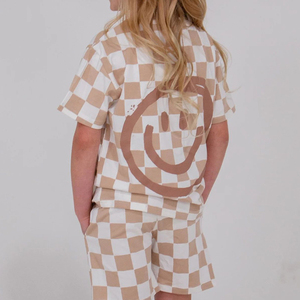 Conjunto de Shorts de Algodão Orgânico para Crianças, Roupas Personalizadas para Meninos, Camisas e Shorts Personalizados para Crianças - Product Image 3