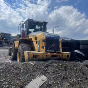 Cargador frontal Volvo de calidad superior L105, máquina de construcción, tractor cargador usado con bomba de motor a la venta - Product Image 5