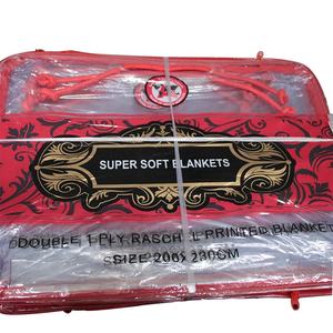 Sacchetto d'imballaggio su misura del pvc del cavo per la biancheria da letto della trapunta della coperta - Product Image 1