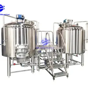 500 litre zanaat paslanmaz çelik bira makinesi Pot demlemek su ısıtıcısı bira mayalama ekipmanı