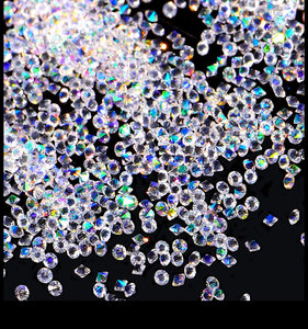 Diamantes de imitación de neón para mujer, joyería de Metal, constelaciones, redondos, coloridos, Natural, diseño para decoración de <span class=keywords><strong>uñas</strong></span> 3D - Product Image 6