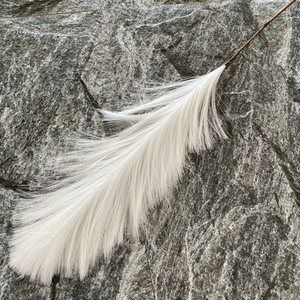 Cây Sậy Lông Quạt 110Cm Chất Lượng Cao Hoa Nhân Tạo Cây Bông Giả Cỏ Trang Trí Bán Sỉ - Product Image 5