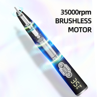 E File Nail Supply Portable Pro Power 35000 Rpm Nail Equipment Electric Brushless Nail Drill