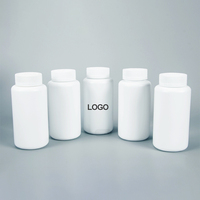 200ml vente en gros en plastique HDPE de qualité alimentaire capsule bouteille d'emballage blanc mat pharmaceutique capsule pilule bouteille
