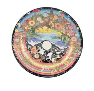 Sous-<span class=keywords><strong>plat</strong></span> en céramique bohème personnalisé, coloré, rond, 3D, créatif, idéal pour la vaisselle – Nouveauté en promotion - Product Image 1