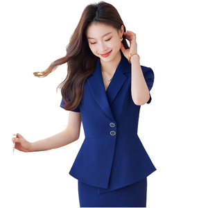 Traje de Cosplay de Alta Gama para <span class=keywords><strong>Mujer</strong></span>, Ropa de Trabajo de Alta Calidad para Primavera y Otoño, Blazers para <span class=keywords><strong>Mujer</strong></span> - Product Image 1