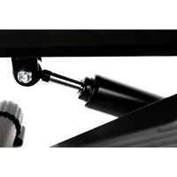 WOT FITNESS MS01 Appareil de fitness hydraulique en acier ABS, mini stepper portable avec cordes pour usage domestique