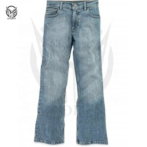 Pantalones Vaqueros de Moda al por Mayor, 100% Algodón, Talla Grande, Corte Recto y Ajustado para Hombre. - Product Image 1