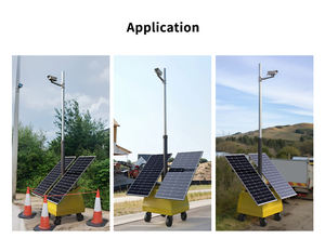 完全に組み立てられたソーラートレーラータワーソーラーモバイルソーラートレーラーソーラーパワートレーラーオフグリッドソーラー監視トレーラー - Product Image 3