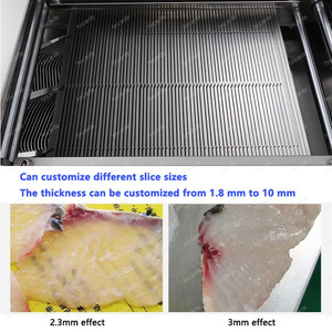 เครื่องหั่นปลา<span class=keywords><strong>แซลมอน</strong></span>ปลานิลไฟฟ้าเครื่องหั่นปลาขนาดเล็ก - Product Image 2