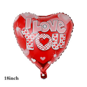 <span class=keywords><strong>18</strong></span> <span class=keywords><strong>pouces</strong></span> en forme de coeur JE T'AIME en forme de coeur diamant film aluminium ballon décoration Saint Valentin ballon en feuille d'aluminium - Product Image 3