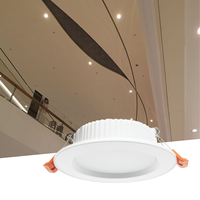 Plafonnier LED encastré ultra-plat sans scintillement, CCT sélectionnable, intensité variable, anti-éblouissement, pour maison et bureau