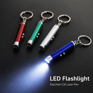 Factory Direct Sale Eco-Friendly Metal Sport Cat Interactive LED Light Torch Laser Pointer - Product Image 4