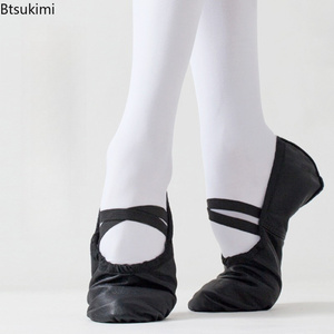 Chaussons <span class=keywords><strong>de</strong></span> danse en gros pour filles, ballerines confortables, chaussons <span class=keywords><strong>de</strong></span> danse <span class=keywords><strong>de</strong></span> salon pour femmes et enfants, chaussures d'entraînement pour la salsa - Product Image 1