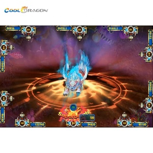 เกมตกปลา Leopard Strike Fish สำหรับ 6 ผู้เล่น ภาษาอังกฤษ โต๊ะเกมยิงปลา Ocean King เครื่องเกมยิงปลา 110V-220V จอ LCD - Product Image 6