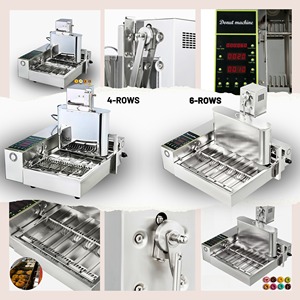 Multifunctional 9 Piece <strong>Maker</strong> 2Kw Machines De Fabrication Donald'<strong>s</strong> Donuts Consistent Output Deep Fryer Donut With High Quality - Product Image 4