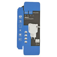 Boîte d'emballage de chargeur intelligent personnalisé technologie de plastification haut de gamme stratification mate gaufrage cadeaux d'électronique grand public
