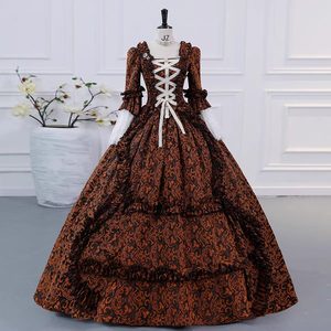 Robe de bal victorienne du XVIIIe siècle, style <span class=keywords><strong>Marie</strong></span>-<span class=keywords><strong>Antoinette</strong></span>, robe historique de théâtre, costume de mariage, costume de fête de Noël - Product Image 6