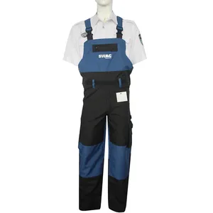 Wholesale factory manufactured high quality work wear overalls bib pants