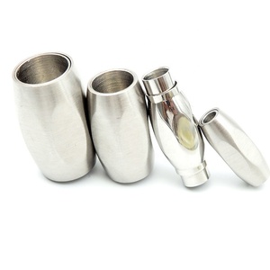 <span class=keywords><strong>Fermoir</strong></span> de <span class=keywords><strong>bracelet</strong></span> en acier inoxydable pour bijoux, vente en gros, forme carrée, trous carrés et ronds, tailles 3mm/4mm/5mm/6mm/8mm/9mm - Product Image 1