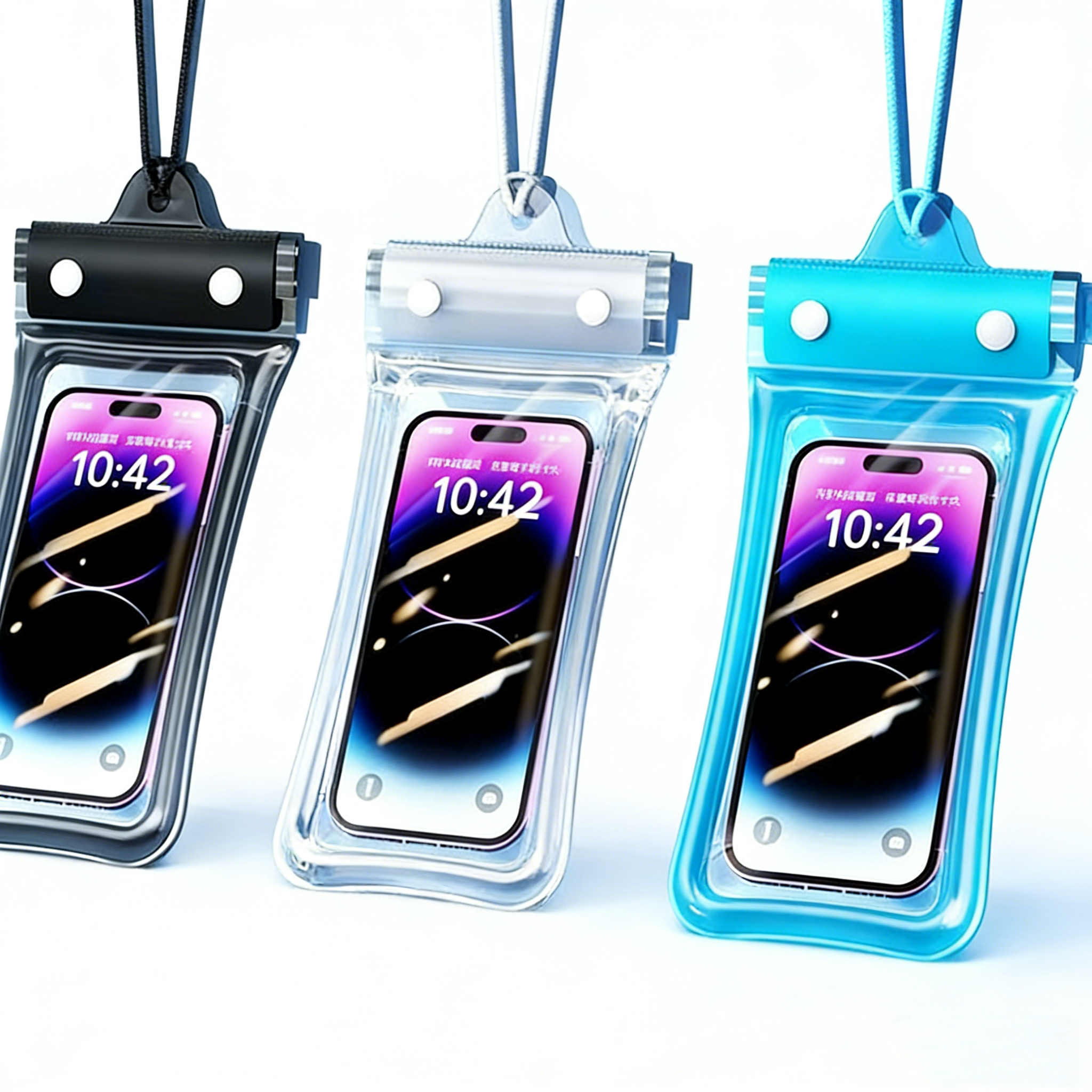 Universal Waterproof Phone Bag Clear PVC Sealed Full Protection Underwater Swimming Diving Pouch for ///Oppo